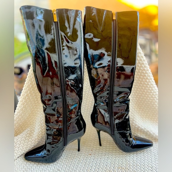 Jessica Simpson Cassi Stiletto Boot black size 6.5 - Picture 9 of 10